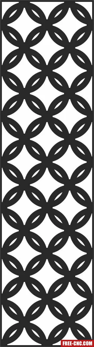Screen wall pattern decorative screen decorative - Free dxf download
