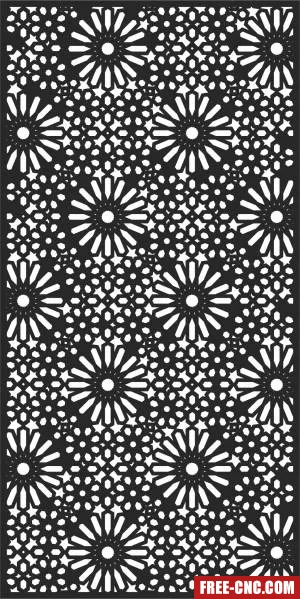 Wall screen decorative wall pattern wall decorative - Download free dxf for cnc plasma cutting