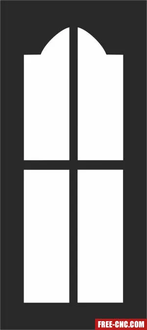 Pattern wall screen decorative pattern - Free dxf files ready to cut