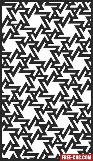 Door wall door - Free dxf for laser cutting and plasma