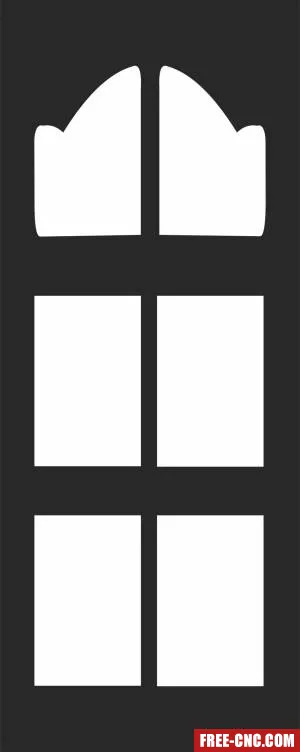 Screen wall pattern wall pattern - Free dxf for laser cutting and plasma