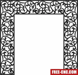 Wall decorative pattern wall screen wall - Free dxf for laser cutting and plasma Wall decorative pattern wall screen wall - Free dxf for laser cutting and plasma