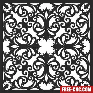 Door wall door pattern door decorative pattern - Download free dxf for cnc plasma cutting Door wall door pattern door decorative pattern - Download free dxf for cnc plasma cutting