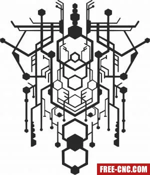 Unique custom wall decoration - Download free dxf for cnc plasma cutting Unique custom wall decoration - Download free dxf for cnc plasma cutting