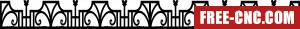Screen wall pattern - Free dxf for laser cutting and plasma