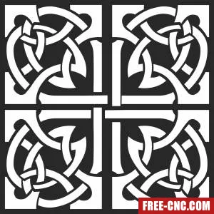 Screen wall door - Free dxf files ready to cut Screen wall door - Free dxf files ready to cut
