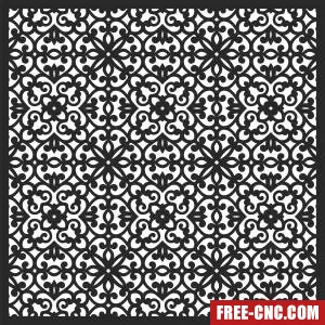 Screen door wall - Free dxf download