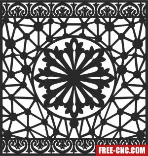 Door pattern screen - Download free dxf for cnc plasma cutting Door pattern screen - Download free dxf for cnc plasma cutting
