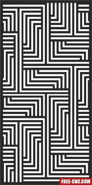 Screen pattern screen decorative screen - Download free dxf for cnc plasma cutting