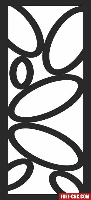 Decorative wall screen wall decorative - Download free dxf for cnc plasma cutting