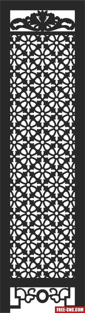 Wall screen door screen pattern wall pattern - Free dxf files ready to cut Wall screen door screen pattern wall pattern - Free dxf files ready to cut