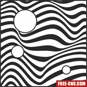 Wall art design - Download free dxf for cnc plasma cutting
