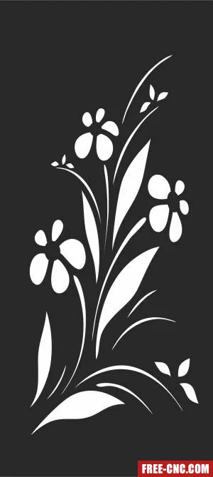 Screen pattern door decorative pattern door - Download free dxf for cnc plasma cutting