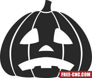 Halloween pumpkin - Free dxf files ready to cut