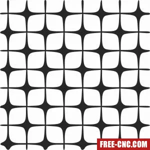Pattern screen decorative - Free dxf download
