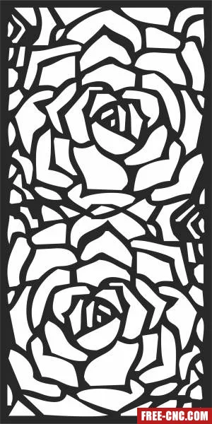 Screen door decorative screen door decorative wall - Free dxf files ready to cut
