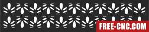 Wall decorative screen door wall decorative pattern - Download free dxf for cnc plasma cutting
