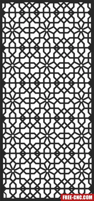 Door decorative door pattern screen - Download free dxf for cnc plasma cutting