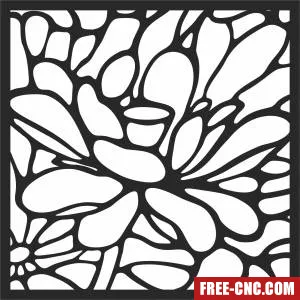Decorative door pattern door decorative wall - Download free dxf for cnc plasma cutting