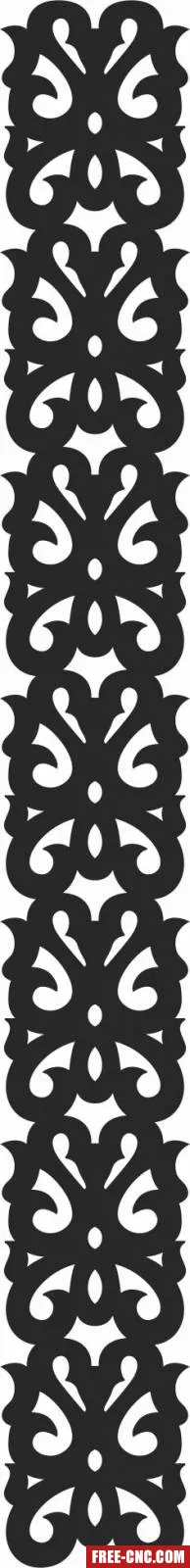 Door screen pattern door wall door pattern - Download free dxf for cnc plasma cutting