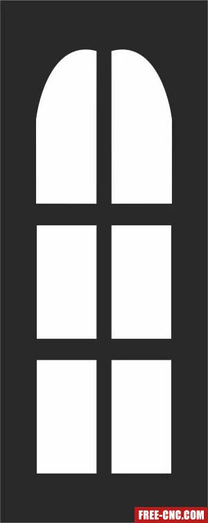 Door decorative screen pattern - Download free dxf for cnc plasma cutting