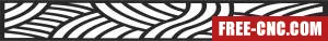 Wall pattern screen decorative pattern door - Download free dxf for cnc plasma cutting