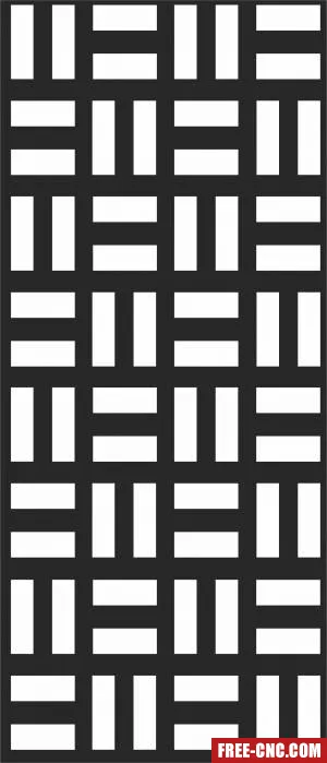 Decorative pattern decorative - Free dxf files ready to cut