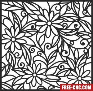 Decorative wall door wall decorative wall - Free dxf download