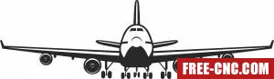 Airplane - Download free dxf for cnc plasma cutting