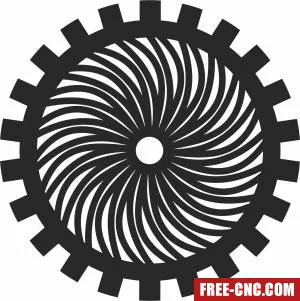 Mandala wall screen decorative pattern wall screen pattern - Download free dxf for cnc plasma cutting