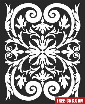 Wall door wall door decorative wall - Free dxf download
