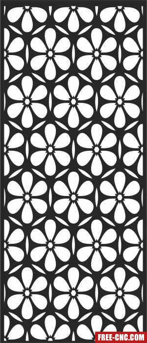 Wall wall screen pattern screen door decorative - Download free dxf for cnc plasma cutting