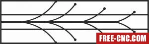 Pattern door screen door - Free dxf files ready to cut