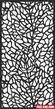 Decorative wall door wall screen - Free dxf files ready to cut