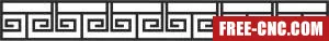 Screen door wall decorative pattern decorative wall - Free dxf files ready to cut Screen door wall decorative pattern decorative wall - Free dxf files ready to cut
