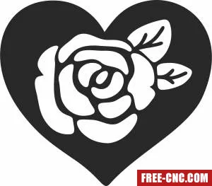 Heart wall decor valentines - Free dxf download