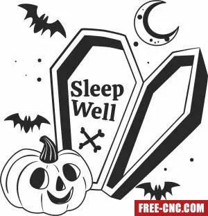 Halloween coffin pumpkin clipart - Free dxf files ready to cut Halloween coffin pumpkin clipart - Free dxf files ready to cut