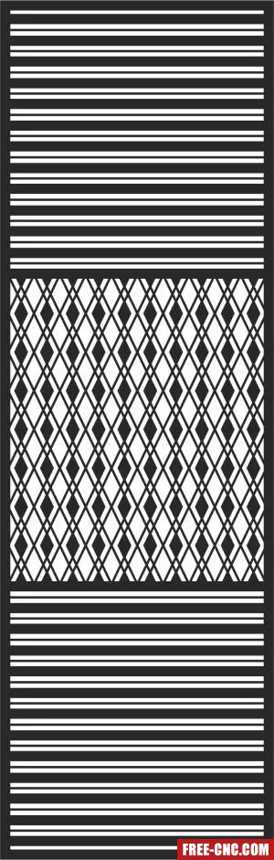 Pattern screen door pattern decorative pattern decorative - Download free dxf for cnc plasma cutting