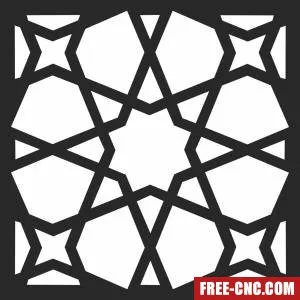 Wall screen pattern decorative pattern wall pattern - Download free dxf for cnc plasma cutting