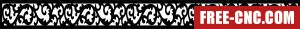 Pattern screen door pattern wall - Free dxf download