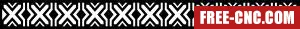 Decorative wall screen - Free dxf files ready to cut