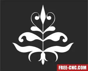 Decorative screen door screen wall pattern decorative - Free dxf for laser cutting and plasma Decorative screen door screen wall pattern decorative - Free dxf for laser cutting and plasma