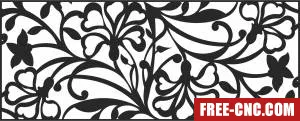 Door screen pattern - Free dxf for laser cutting and plasma Door screen pattern - Free dxf for laser cutting and plasma