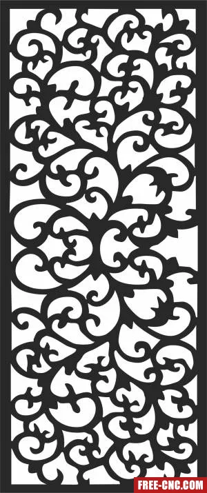 Pattern wall screen pattern - Download free dxf for cnc plasma cutting Pattern wall screen pattern - Download free dxf for cnc plasma cutting