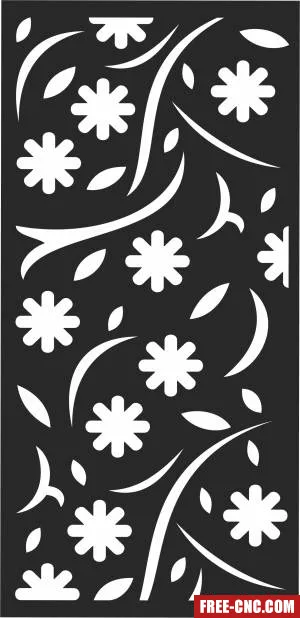Screen decorative screen wall screen - Free dxf download