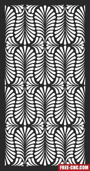 Wall screen pattern screen door screen - Download free dxf for cnc plasma cutting
