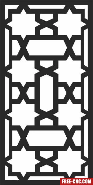 Pattern decorative pattern - Free dxf download