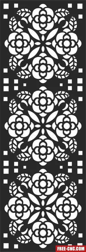 Wall screen wall screen - Download free dxf for cnc plasma cutting
