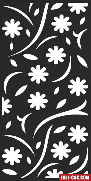 Door pattern door screen pattern screen wall - Free dxf download