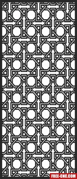 Decorative wall pattern door screen decorative pattern - Download free dxf for cnc plasma cutting Decorative wall pattern door screen decorative pattern - Download free dxf for cnc plasma cutting